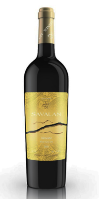 Вино выдержанное сортовое, регион Долина Савалан «САВАЛАН МУСКАТ» белое полусухое 0,75 л.
