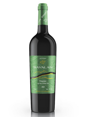 Вино выдержанное сортовое, регион Долина Савалан «САВАЛАН ВИОНЬЕ» белое сухое 0,75 л.